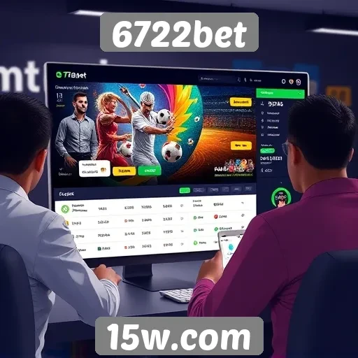 Interface e experiência do usuário no 6722bet